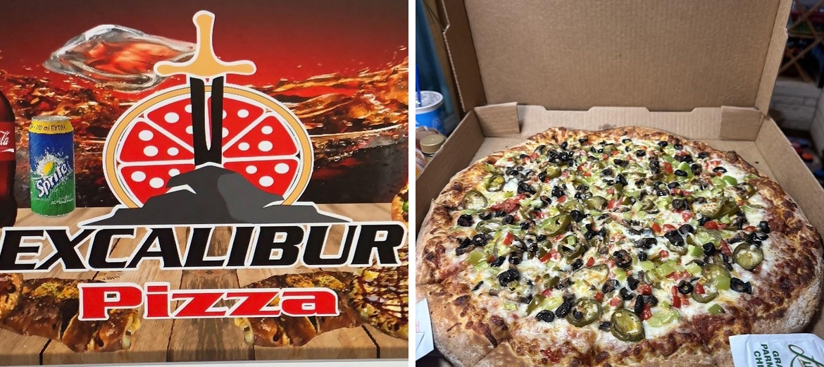 Excalibur Pizza 2